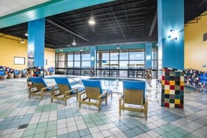 Indoor pool, outdoor pool