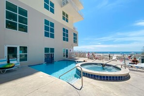 Indoor pool, a heated pool