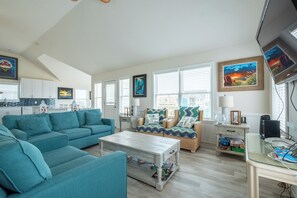 Una televisión, libros