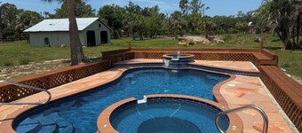 Charming 3-bedroom farmhouse on 5 acres with in enchanting Englewood, FL.