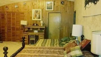 2 habitaciones, escritorio, tabla de planchar con plancha y wifi gratis