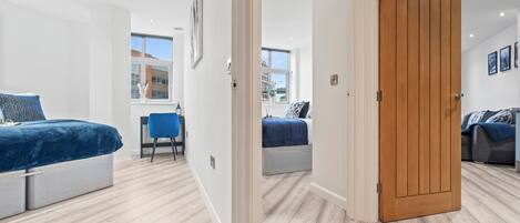 Apartment, 2 Bedrooms, Kitchen, City View | 2 bedrooms, iron/ironing board, free WiFi