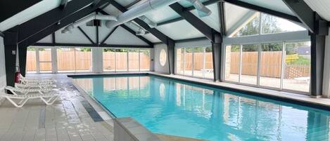 Indoor pool, outdoor pool