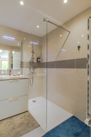 Shower, hair dryer, towels - Spinner (Saint-Jorioz)