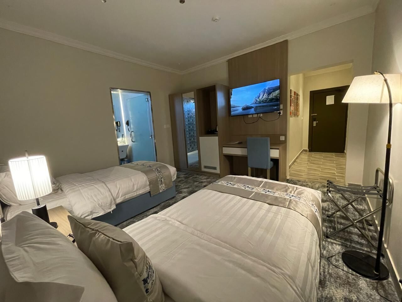 Eenpersoonskamer | Badkamer