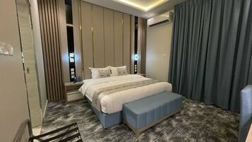 2 室のベッドルーム、WiFi (無料)