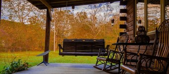 Shawnee Forest Cabin · Hot Tub · Fire Pit · Creek