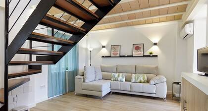 Casa de vacaciones 'La Casita Verde' con vistas a la montaña, Wi-Fi y aire acondicionado