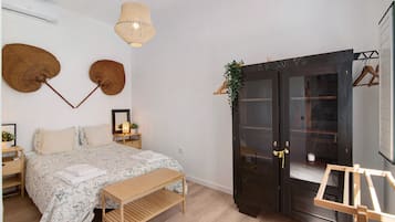 2 chambres, fer et planche Ă repasser, Wi-Fi gratuit, draps fournis