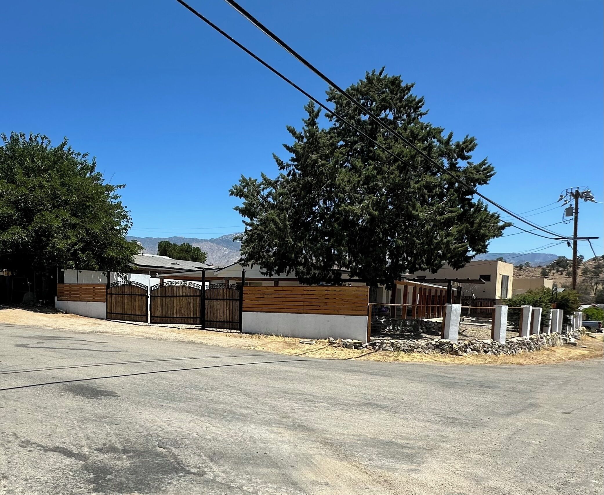 Enceinte de l’hébergement