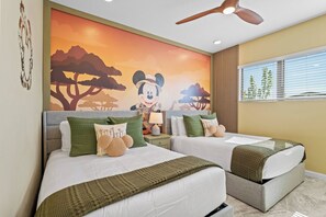 7 bedrooms, iron/ironing board, travel crib, WiFi