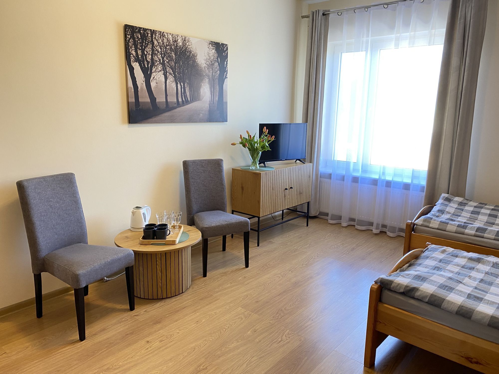 Classic Room, Courtyard Area | Iron/ironing board, bed sheets