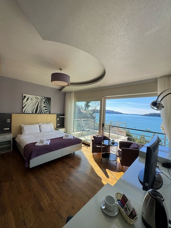 Exclusive Studio, 1 King Bed, Balcony, Sea View. Hotel Meridian