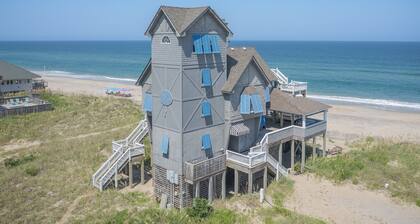 7021- The inn at Rodanthe, 6BR oceanfront home from Nights in Rodanthe, pure luxury.