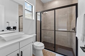 Shower, hair dryer, towels - 1 Mile to Beach! | Heated Pool | New Construction (Naples)