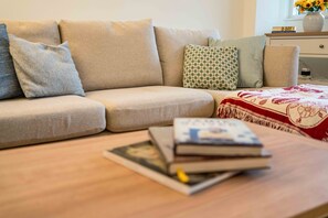 Classic Apartment | Living area | 1-inch TV with digital channels