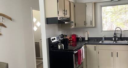 Chill out with a charming 2-bedroom house in Ironwood with WiFi and AC