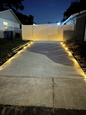 Overnattingsstedets uteområder