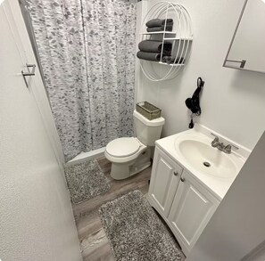 Hair dryer, towels, soap, toilet paper -  WELCOME TO MI LITTLE CASITA with WiFi, AC in private place in Seffner (Seffner)