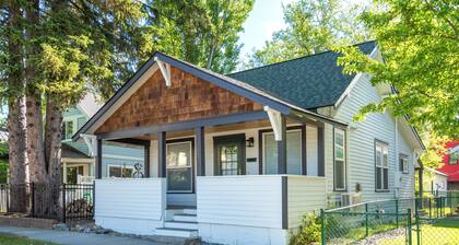 New! Downtown Whitefish home with river and trail access