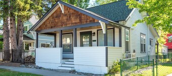 New! Downtown Whitefish home with river and trail access