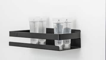 Sèche-cheveux, serviettes fournies