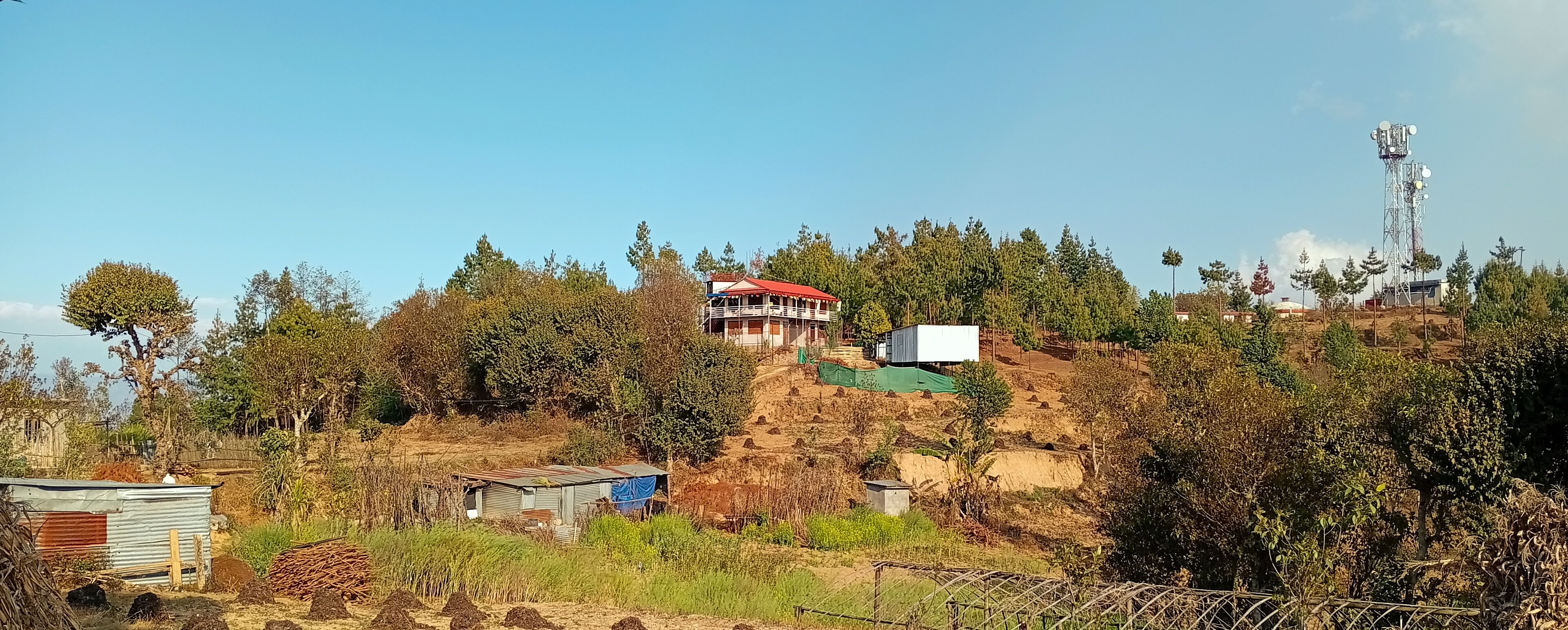 Fassade der Unterkunft