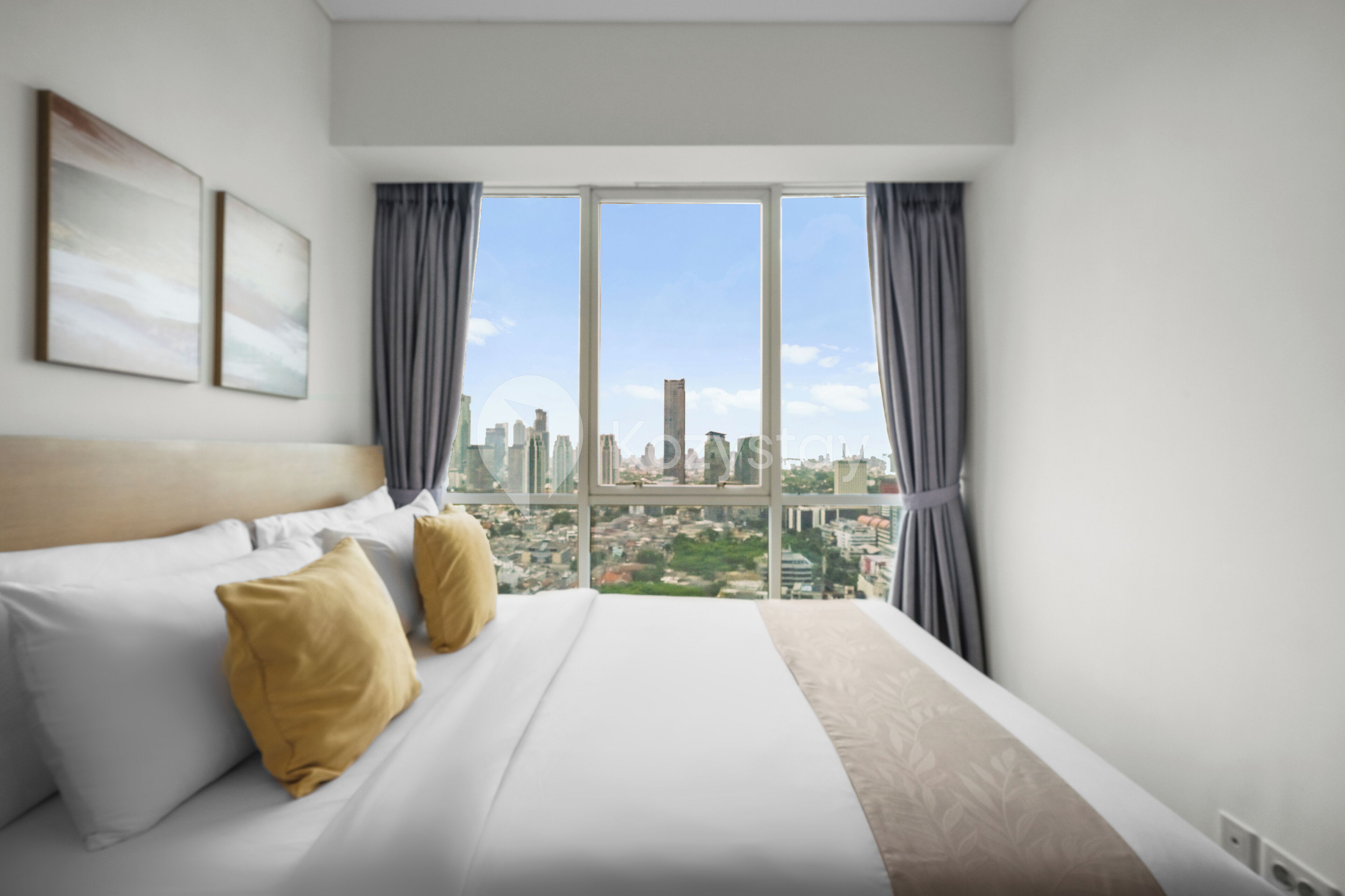 アパートメント 2 ベッドルーム シティビュー | 2 室のベッドルーム、アイロン / アイロン台、WiFi (無料)