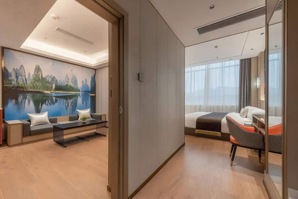 Suíte executiva, vista para a cidade | Vista do quarto