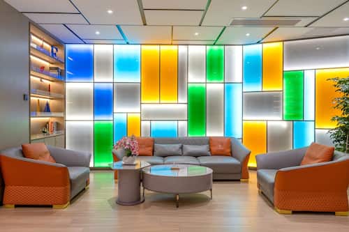 Sitzecke in der Lobby