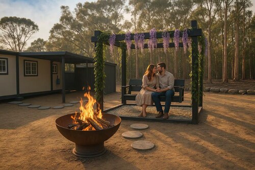 Rustic Forest Escape at Shiraz Ridge - Unique Stay in WA's Wine Country