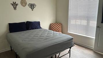 1 bedroom, WiFi, bed sheets, wheelchair access