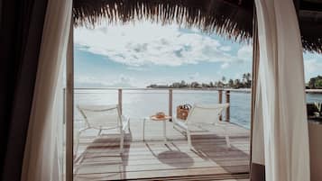 Luxury Bungalow, Lagoon View | Beach/ocean view