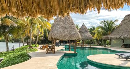 Tropical getaway with modern amenities, wildlife viewing and beach club