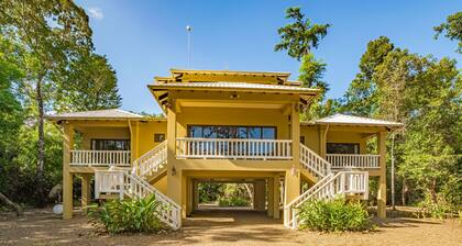 Tropical getaway with modern amenities, wildlife viewing and beach club