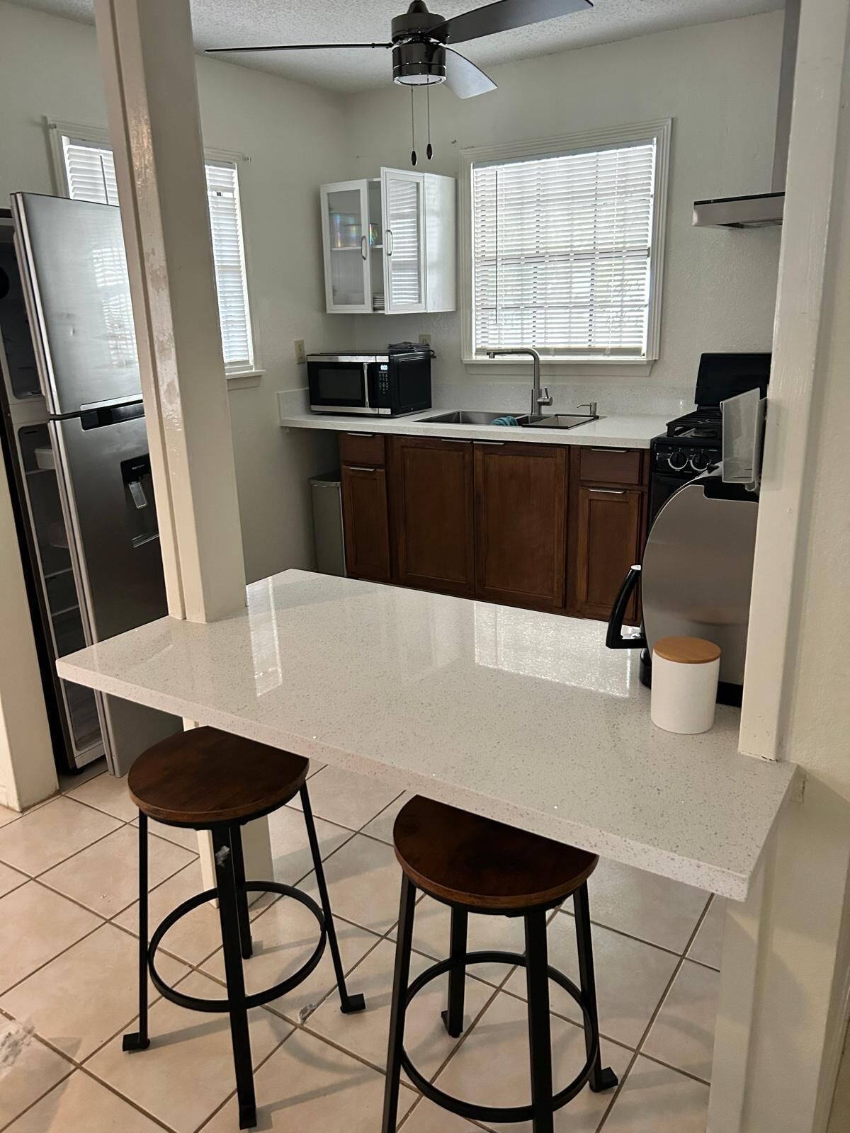 Microwave, oven, stovetop