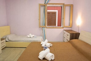 1 bedroom, bed sheets - Stella Apartment In Pino Residence with Terrace, Nardò, Italy (Nardò)