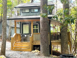 Comfort Cabin, 1 Bedroom, Non Smoking, Kitchenette | Terrace/patio