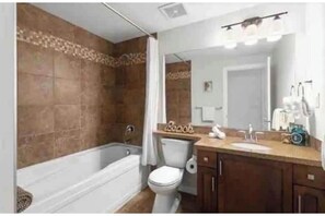 Hair dryer, towels
