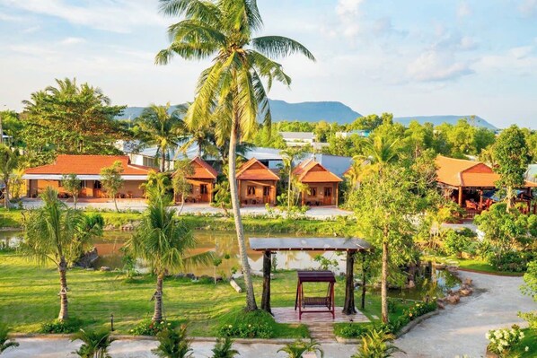 Vue depuis l’hébergement