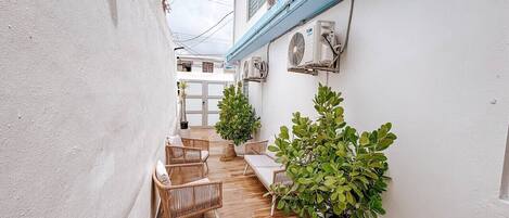 Enceinte de l’hébergement