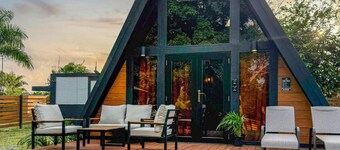 Africa787 | A-Frame Wood House W/Pool @ Lajas