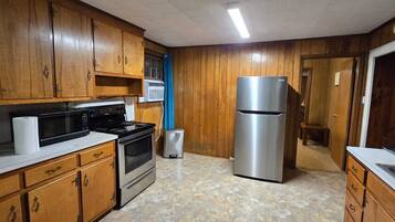 Microwave, oven, stovetop