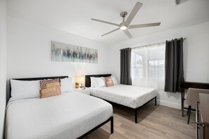 4 makuuhuonetta, silitysrauta/-lauta, Wi-Fi, vuodevaatteet