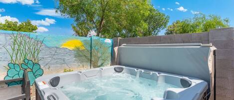 Bain à remous privé