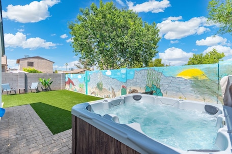 Bañera de hidromasaje exterior