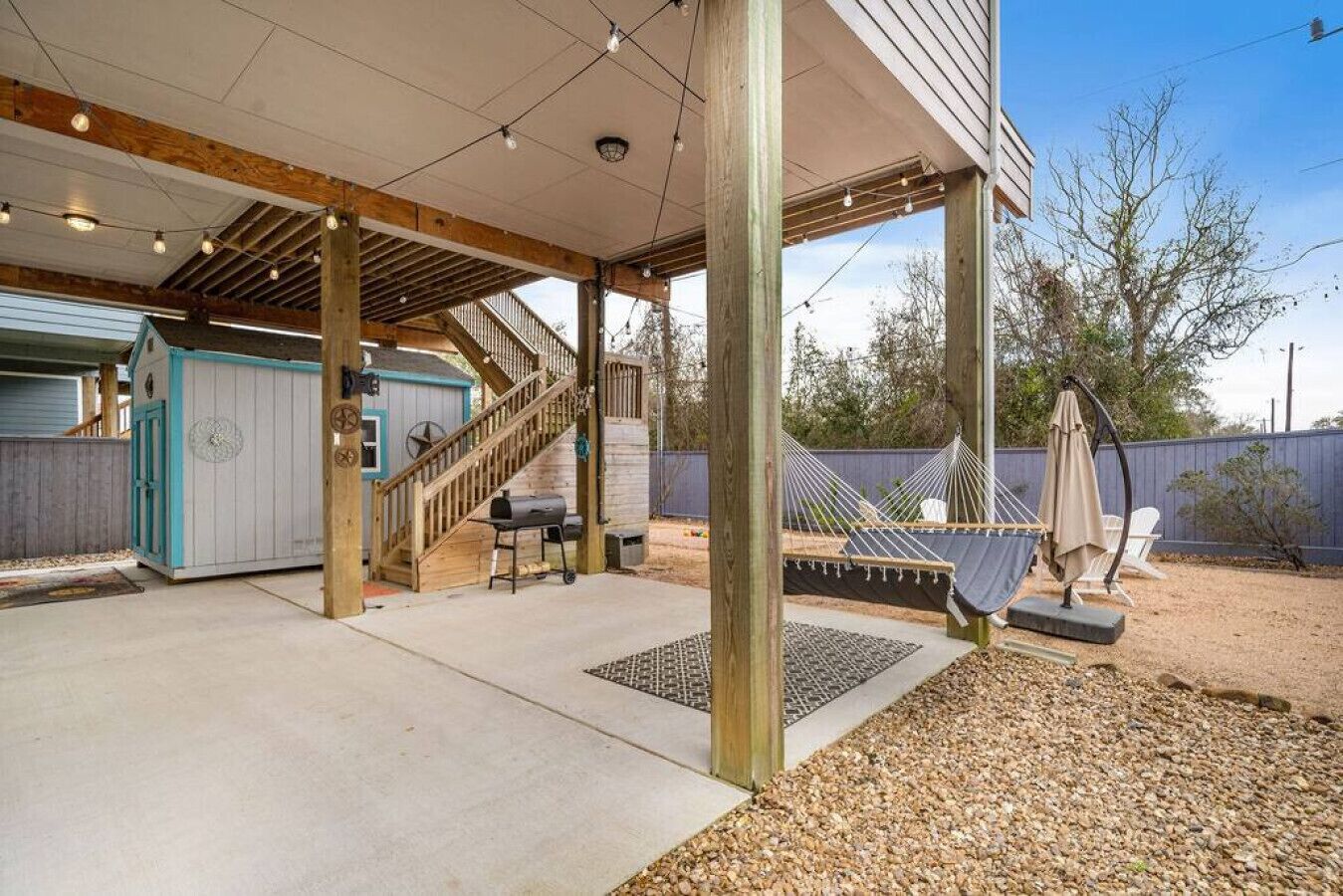 Overnattingsstedets uteområder