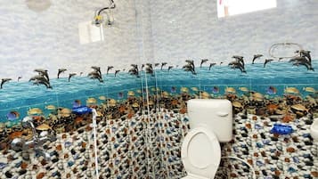 Ducha, cabezal de ducha tipo lluvia, artículos de tocador gratuitos
