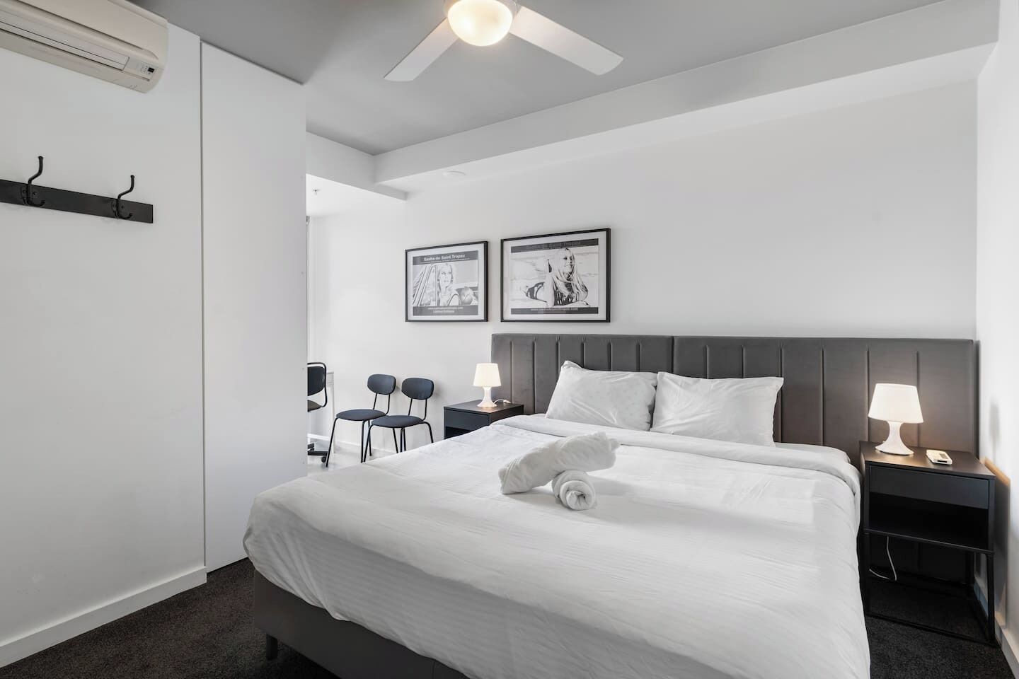 2 bedrooms, desk, iron/ironing board, free WiFi