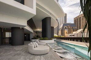 Pool - River View Suite | 1BR 3People | Balcony Pool Gym (Brisbane City)